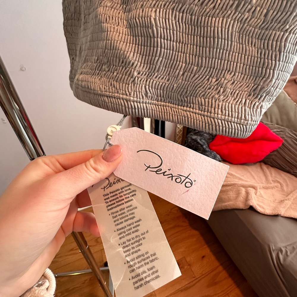 Reinato Gray Textured Skirt